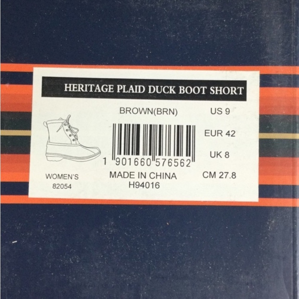 Pendleton Heritage Plaid short duck boot - Picture 9 of 9